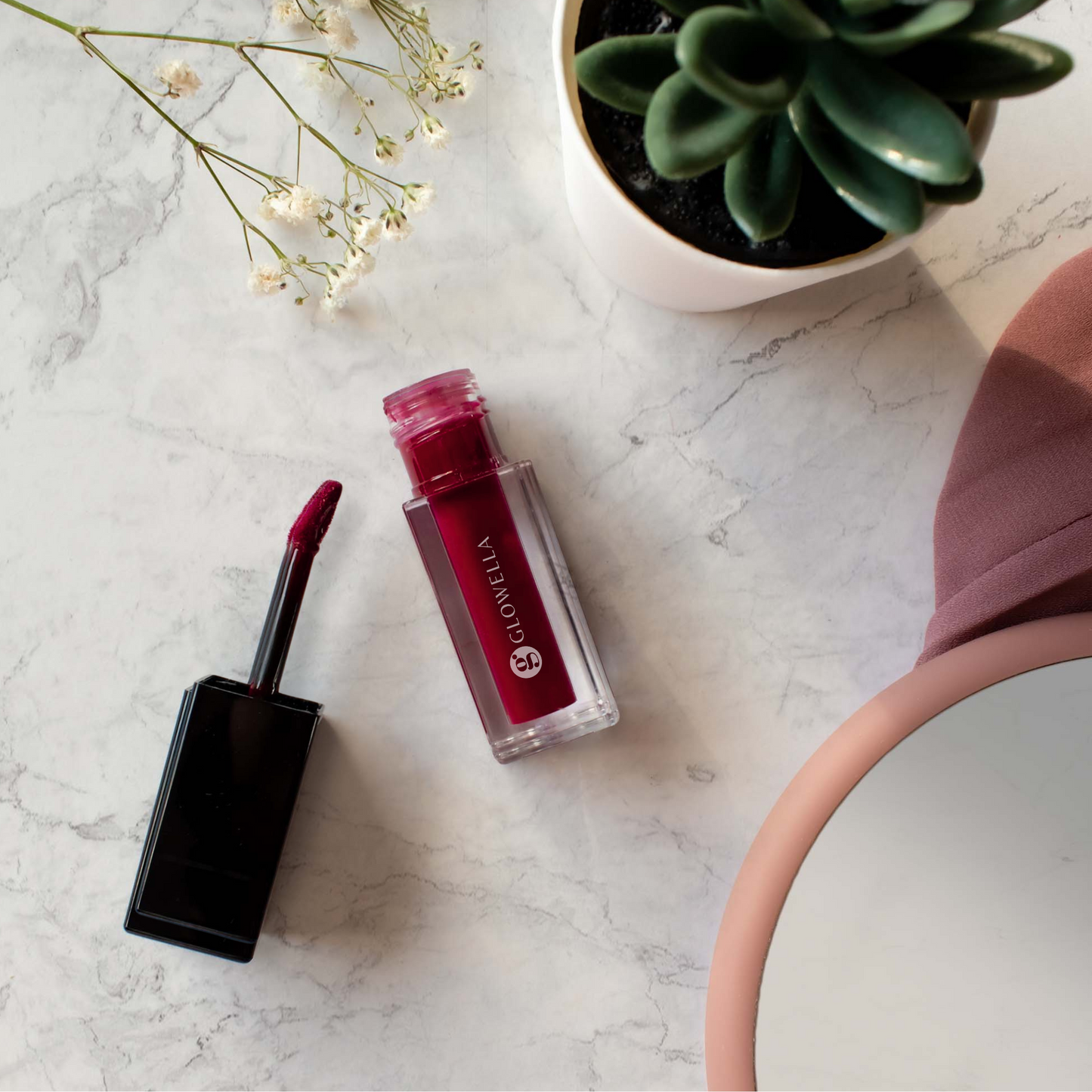 Matte Lip Stain - Deep Burgundy